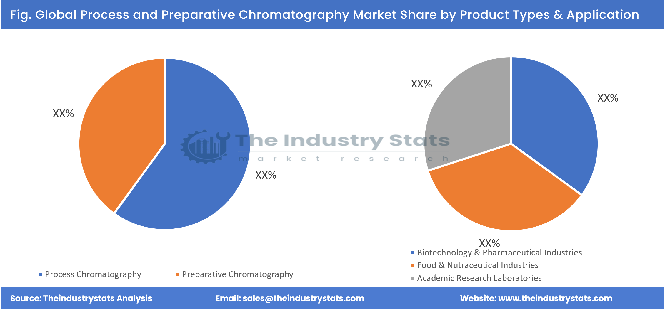 Process and Preparative Chromatography Share by Product Types & Application